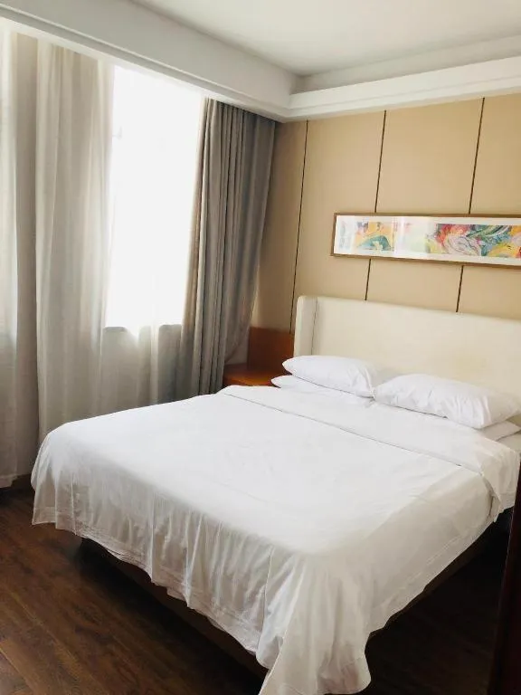 Bed in Yitel Shanghai Hongqiao Railway Station National Convention and Exhibition Center