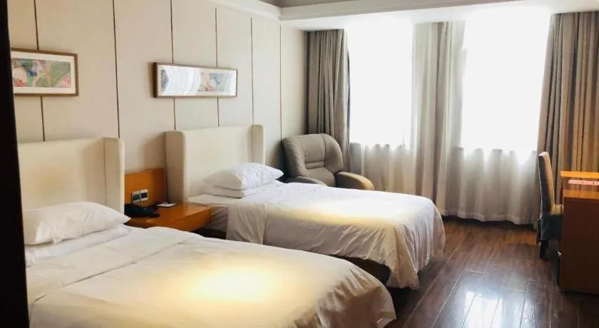 Bed in Yitel Shanghai Hongqiao Railway Station National Convention and Exhibition Center