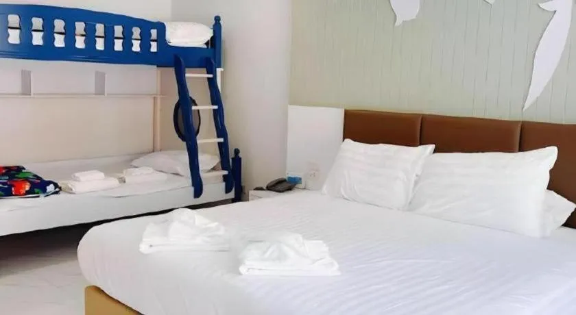 Bed in The Bed Vacation Rajamangala Hotel