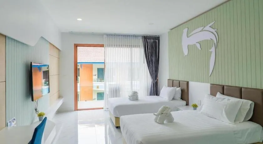 Bed in The Bed Vacation Rajamangala Hotel