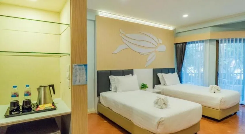 Bed in The Bed Vacation Rajamangala Hotel