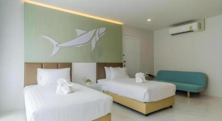 Bed in The Bed Vacation Rajamangala Hotel