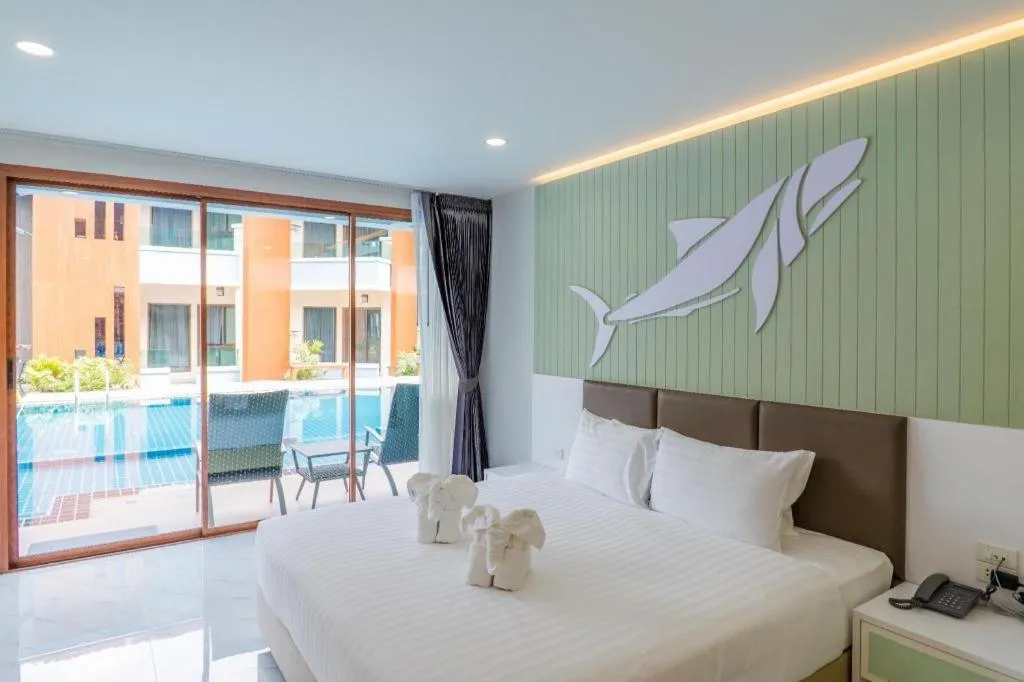 Bed in The Bed Vacation Rajamangala Hotel