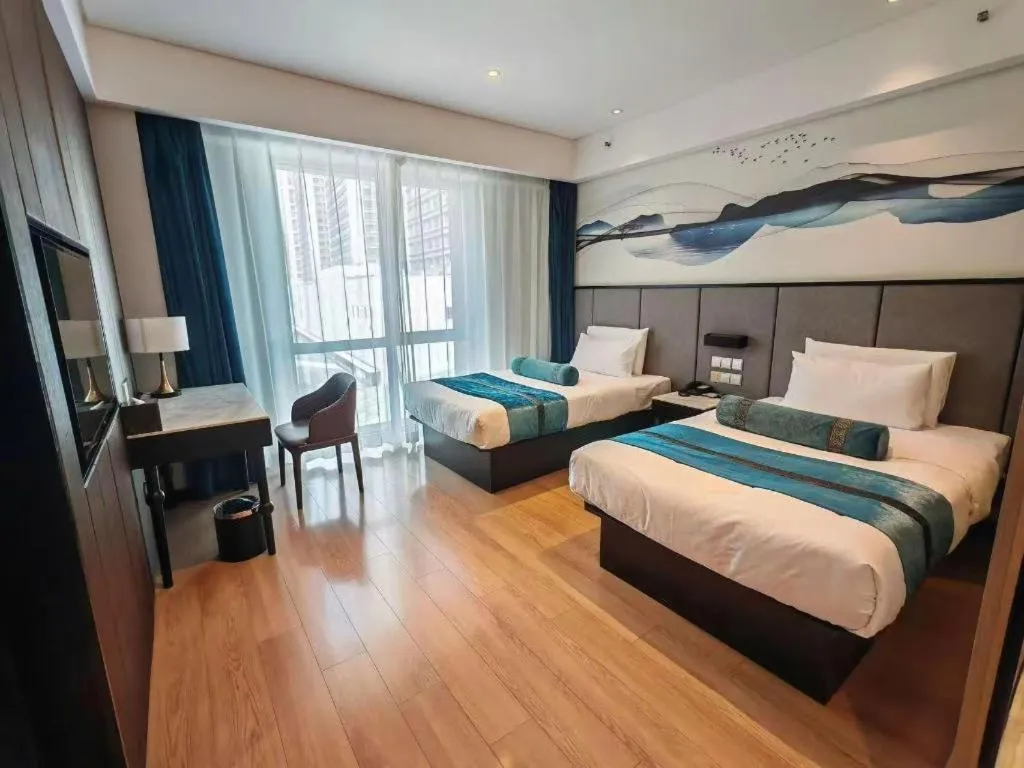 Bed in Yitel Shenyang Hunnan Olympic Sports Center Wanda Plaza