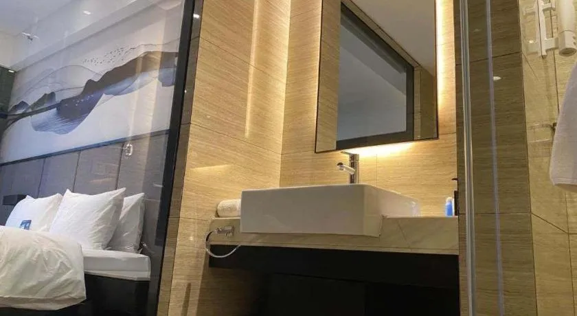 Bed in Yitel Shenyang Hunnan Olympic Sports Center Wanda Plaza