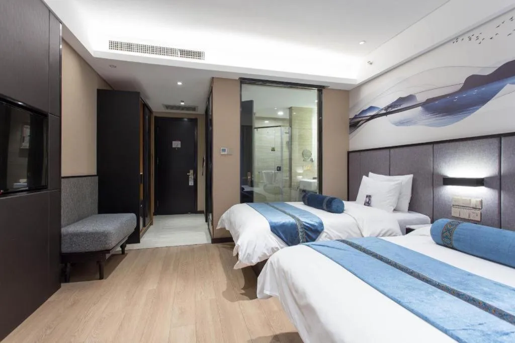 Bed in Yitel Shenyang Hunnan Olympic Sports Center Wanda Plaza