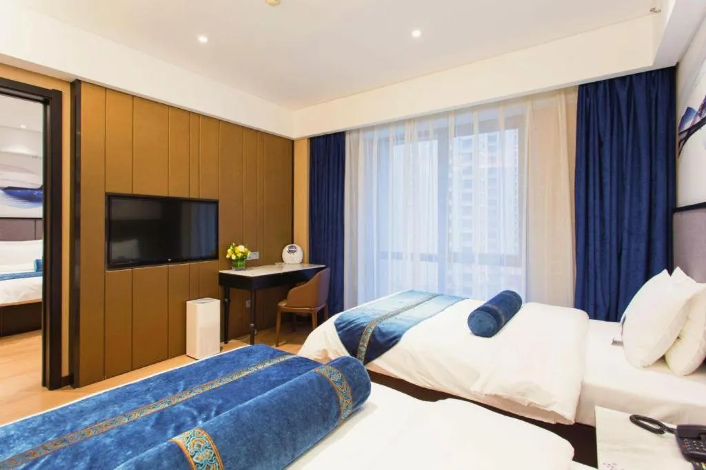 Bed in Yitel Shenyang Hunnan Olympic Sports Center Wanda Plaza