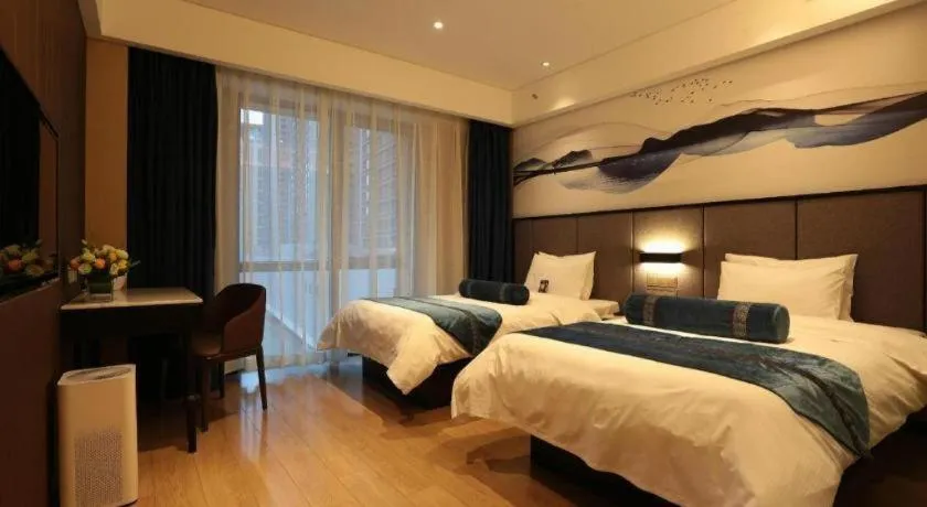 Bed in Yitel Shenyang Hunnan Olympic Sports Center Wanda Plaza