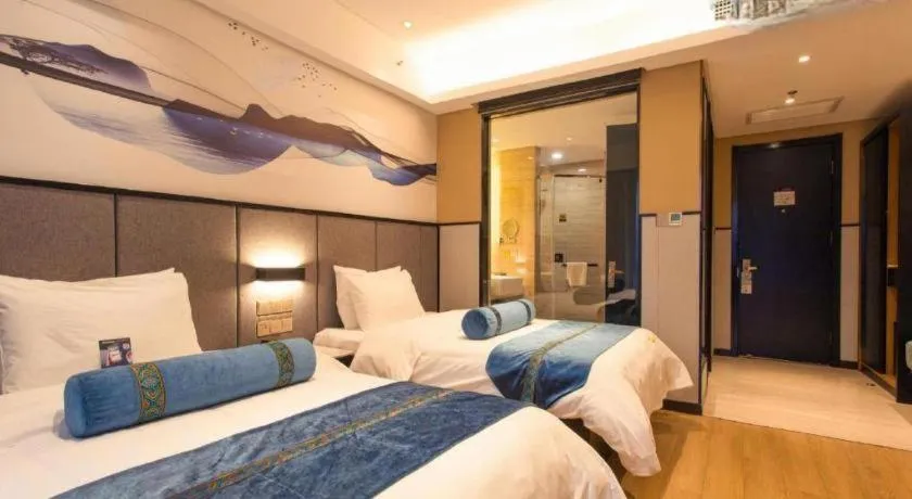 Bed in Yitel Shenyang Hunnan Olympic Sports Center Wanda Plaza