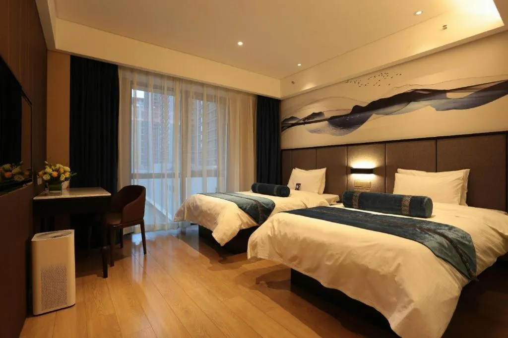 Bed in Yitel Shenyang Hunnan Olympic Sports Center Wanda Plaza