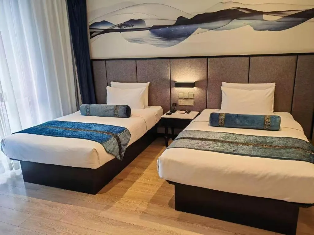 Bed in Yitel Shenyang Hunnan Olympic Sports Center Wanda Plaza
