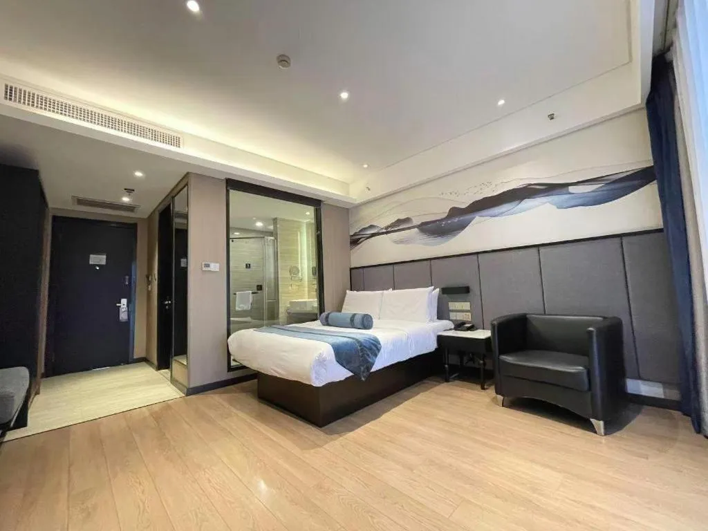 Bed in Yitel Shenyang Hunnan Olympic Sports Center Wanda Plaza