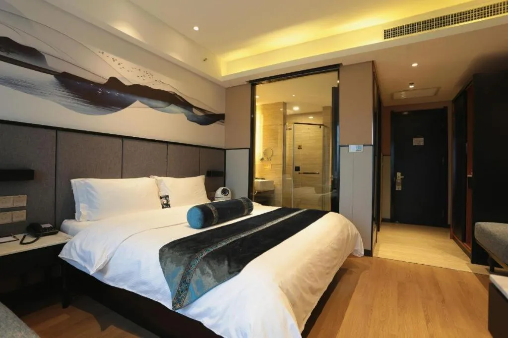 Bed in Yitel Shenyang Hunnan Olympic Sports Center Wanda Plaza