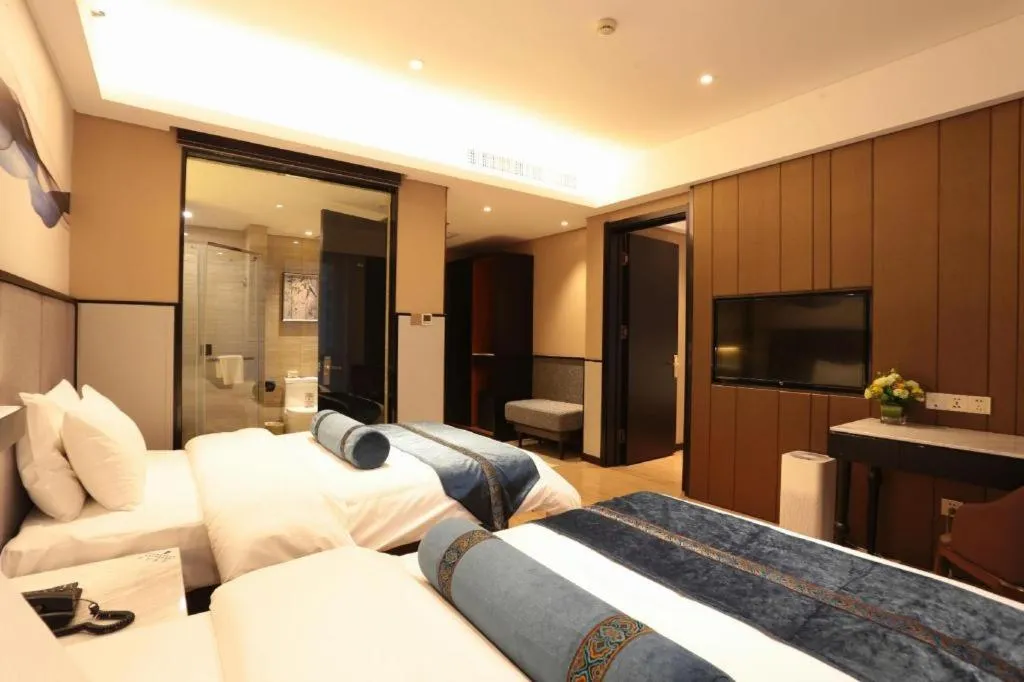 Bed in Yitel Shenyang Hunnan Olympic Sports Center Wanda Plaza