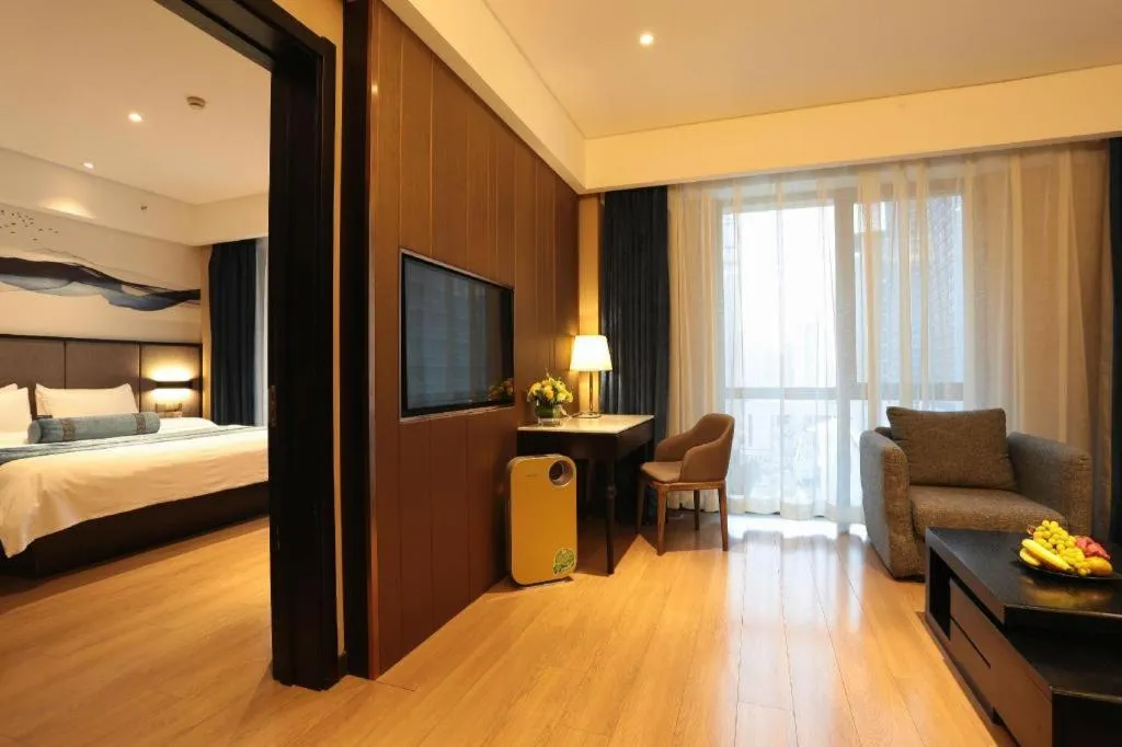 Bed in Yitel Shenyang Hunnan Olympic Sports Center Wanda Plaza