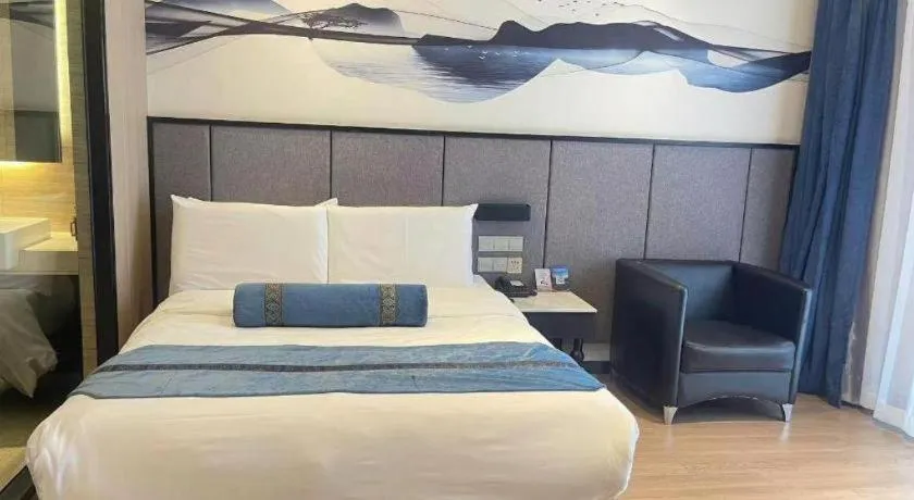 Bed in Yitel Shenyang Hunnan Olympic Sports Center Wanda Plaza