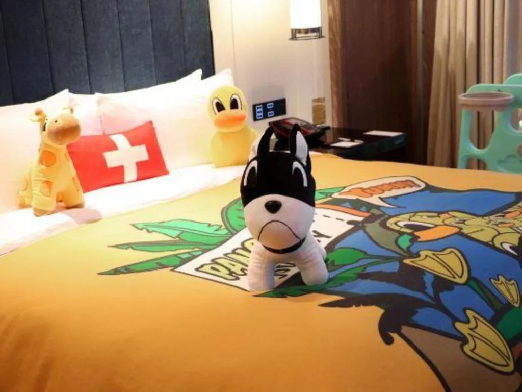 Bed in Swisstouches Hotel Ankang