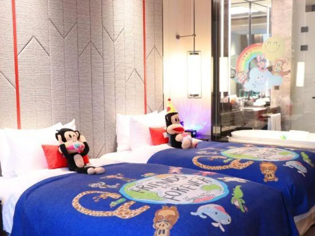 Bed in Swisstouches Hotel Ankang