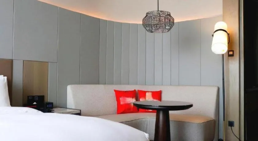 Bed in Swisstouches Hotel Ankang