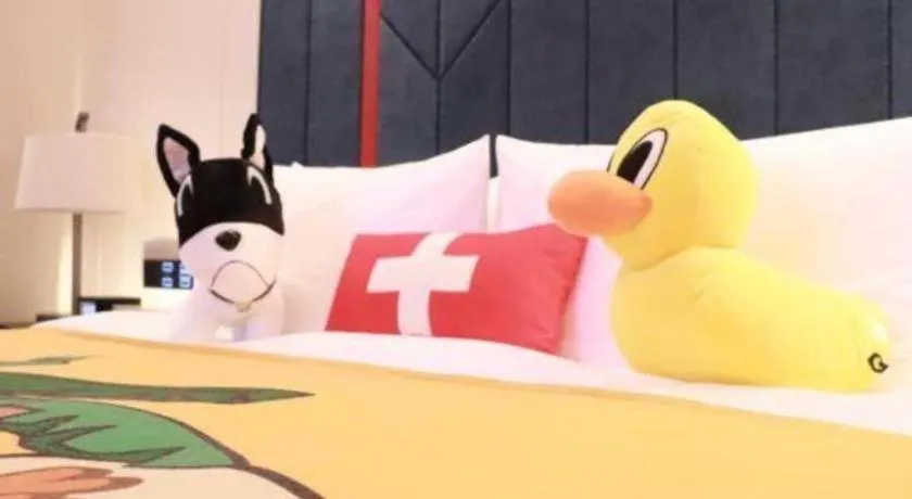 Bed in Swisstouches Hotel Ankang