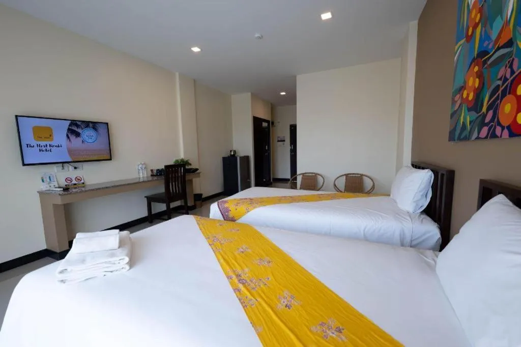 Bed in The Nest Krabi Hotel