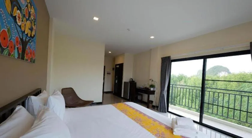 Bed in The Nest Krabi Hotel