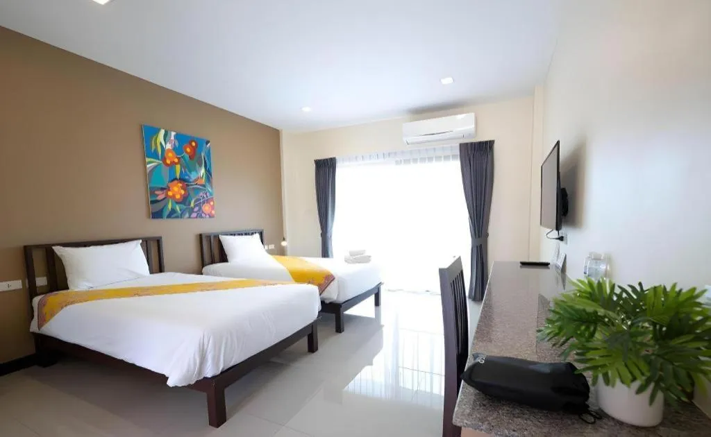 Bed in The Nest Krabi Hotel