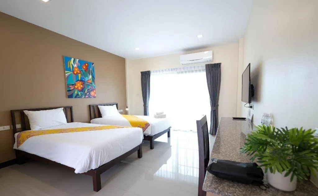 Bed in The Nest Krabi Hotel