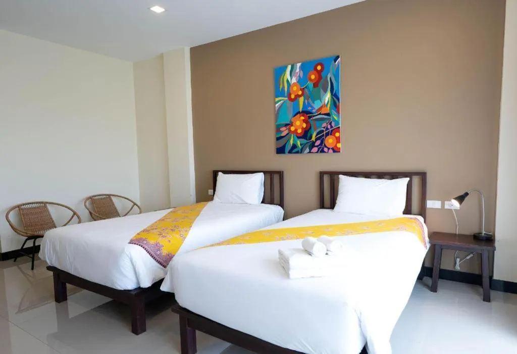 Bed in The Nest Krabi Hotel