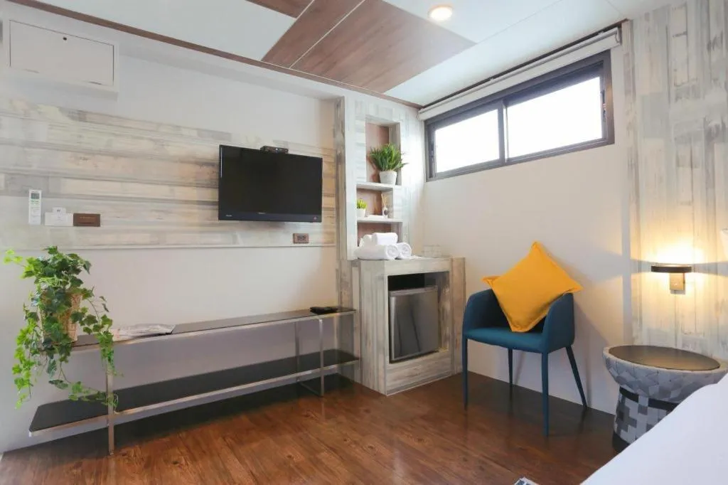 Bed in The River House Chiangkhan Hotel