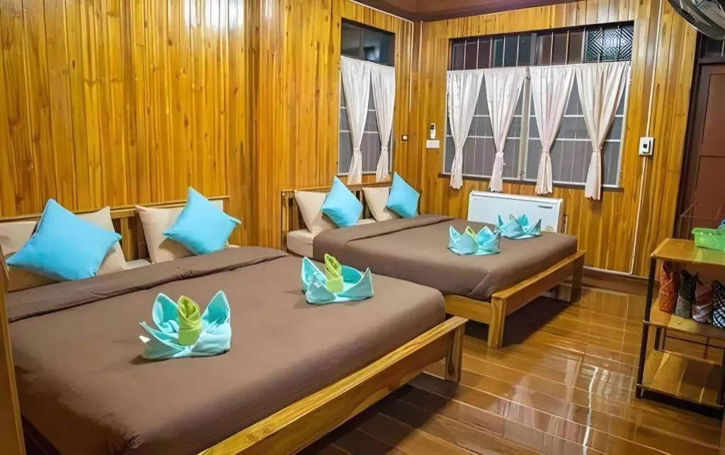 Bed in BankongRimkhong Chiangkhan - Adult Only