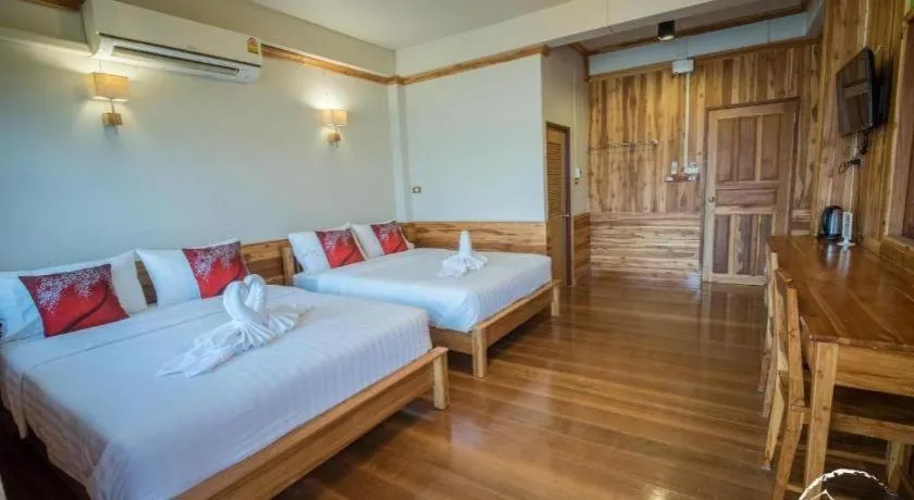 Bed in BankongRimkhong Chiangkhan - Adult Only