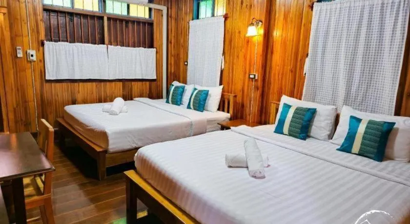 Bed in BankongRimkhong Chiangkhan - Adult Only