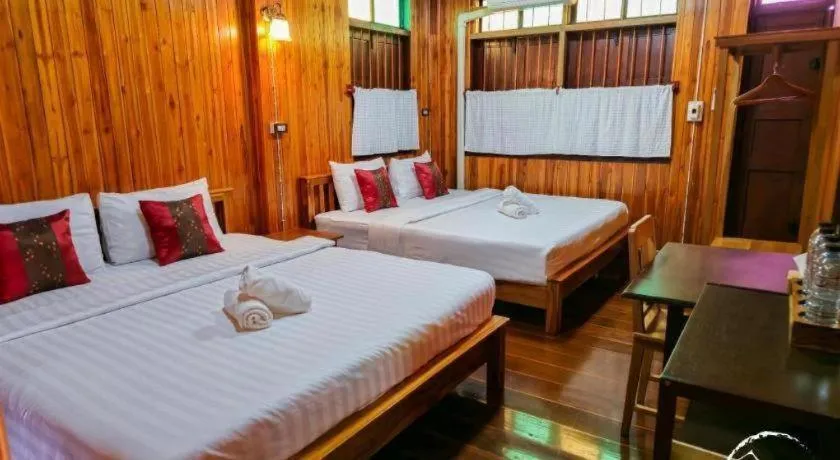 Bed in BankongRimkhong Chiangkhan - Adult Only