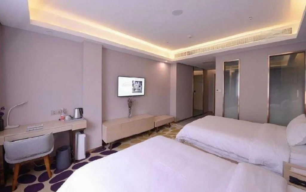 Bed in Lavande Hotel Wuhan Huazhong Normal University Guangbutun Metro Station