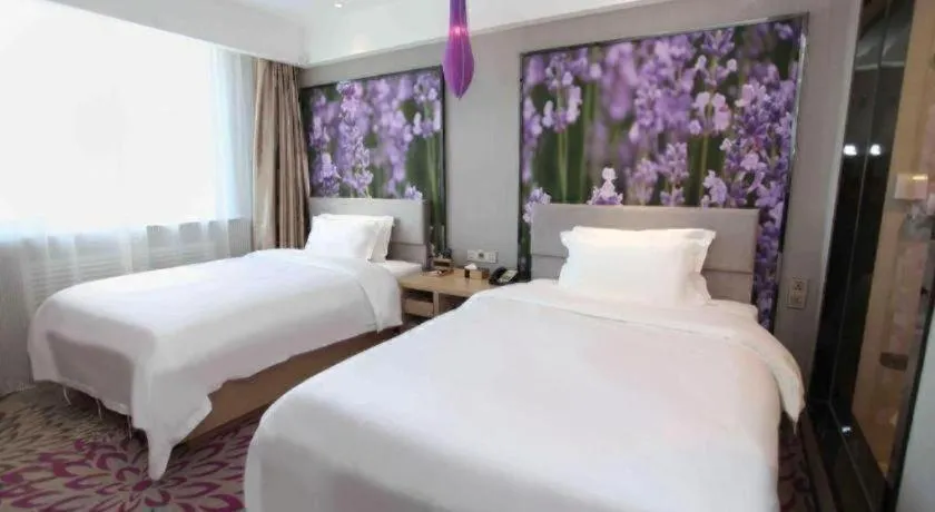 Bed in Lavande Hotels Changzhi City God Temple