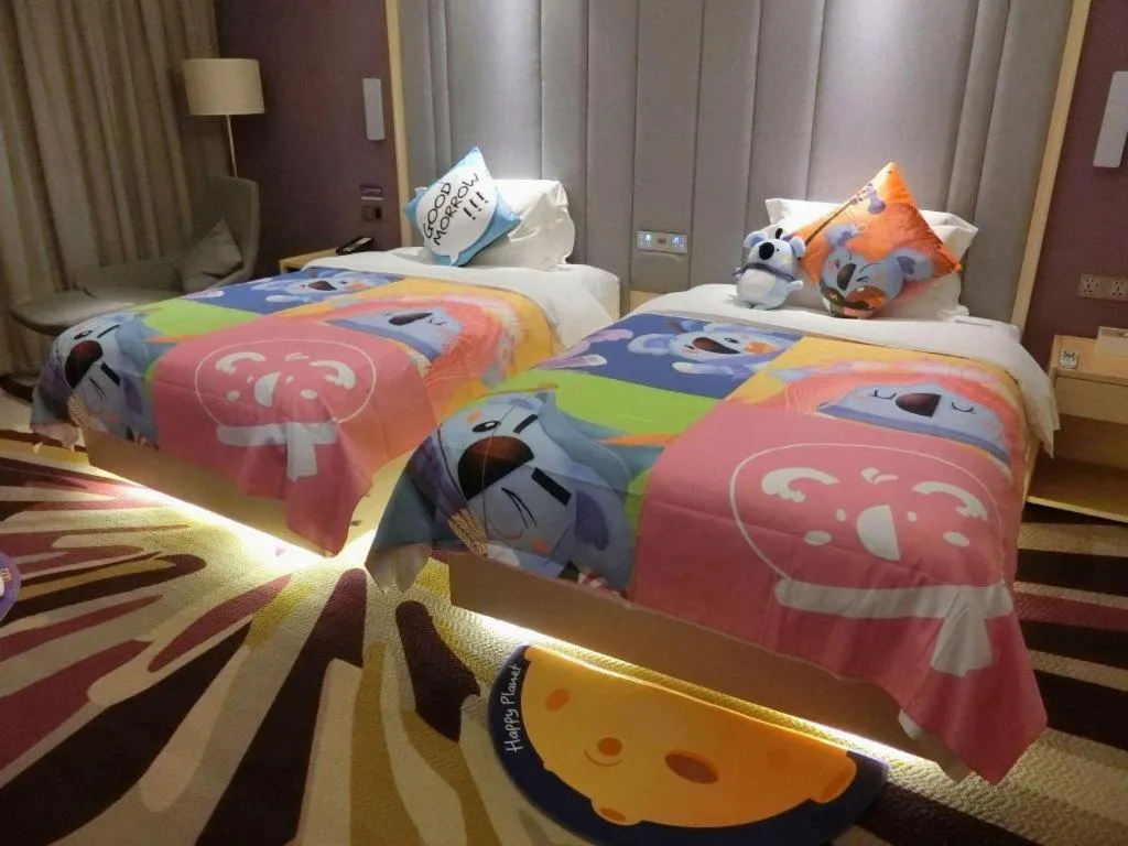 Bed in Lavande Hotels Jingshan Bus Station