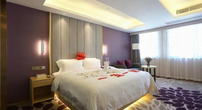 Bed in Lavande Hotels Jingshan Bus Station