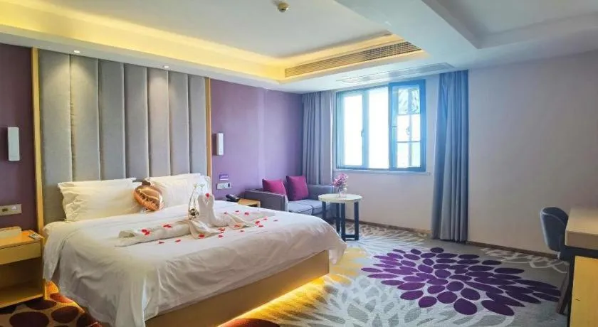 Bed in Lavande Hotels Jingshan Bus Station