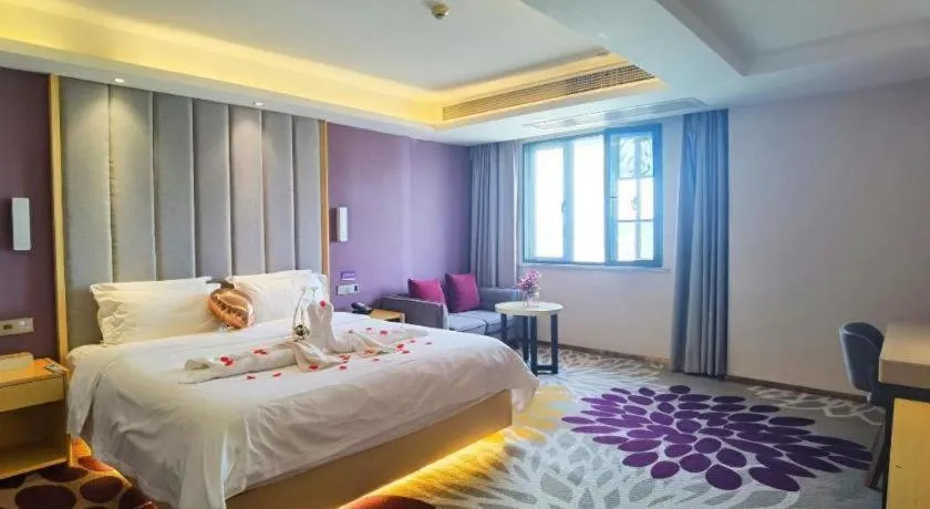 Bed in Lavande Hotels Jingshan Bus Station