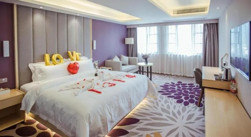 Bed in Lavande Hotels Jingshan Bus Station