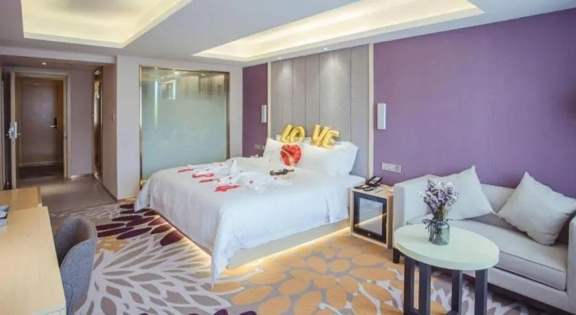 Bed in Lavande Hotels Jingshan Bus Station