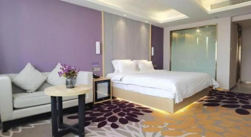 Bed in Lavande Hotels Jingshan Bus Station