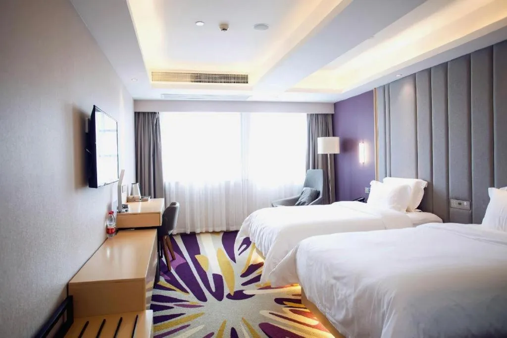 Bed in Lavande Hotels Jingshan Bus Station