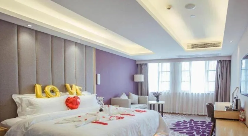 Bed in Lavande Hotels Jingshan Bus Station