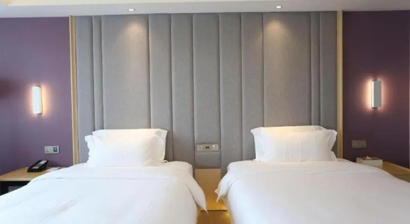 Bed in Lavande Hotels Jingshan Bus Station