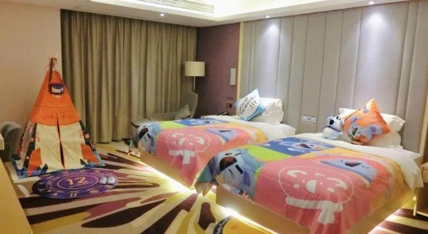 Bed in Lavande Hotels Jingshan Bus Station
