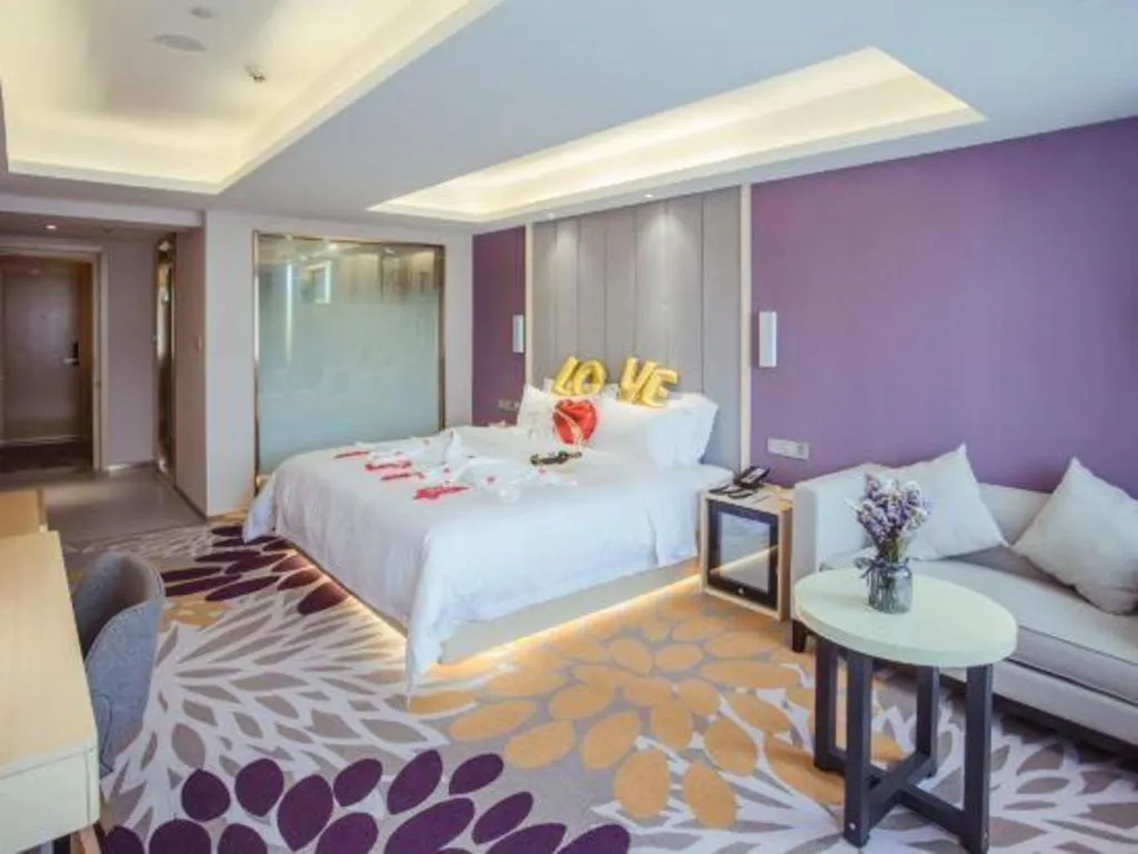 Bed in Lavande Hotels Jingshan Bus Station