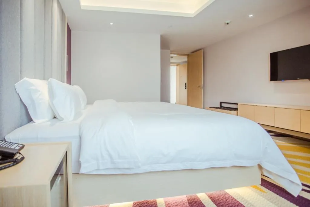 Bed in Lavande Hotels Jingshan Bus Station