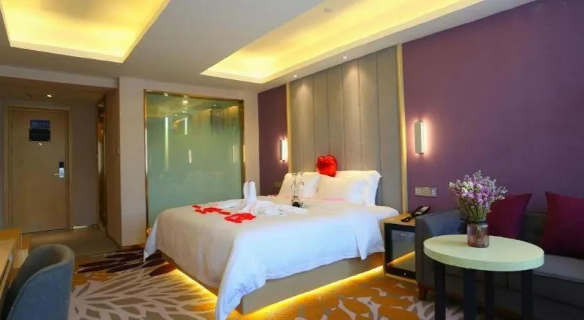 Bed in Lavande Hotels Jingshan Bus Station